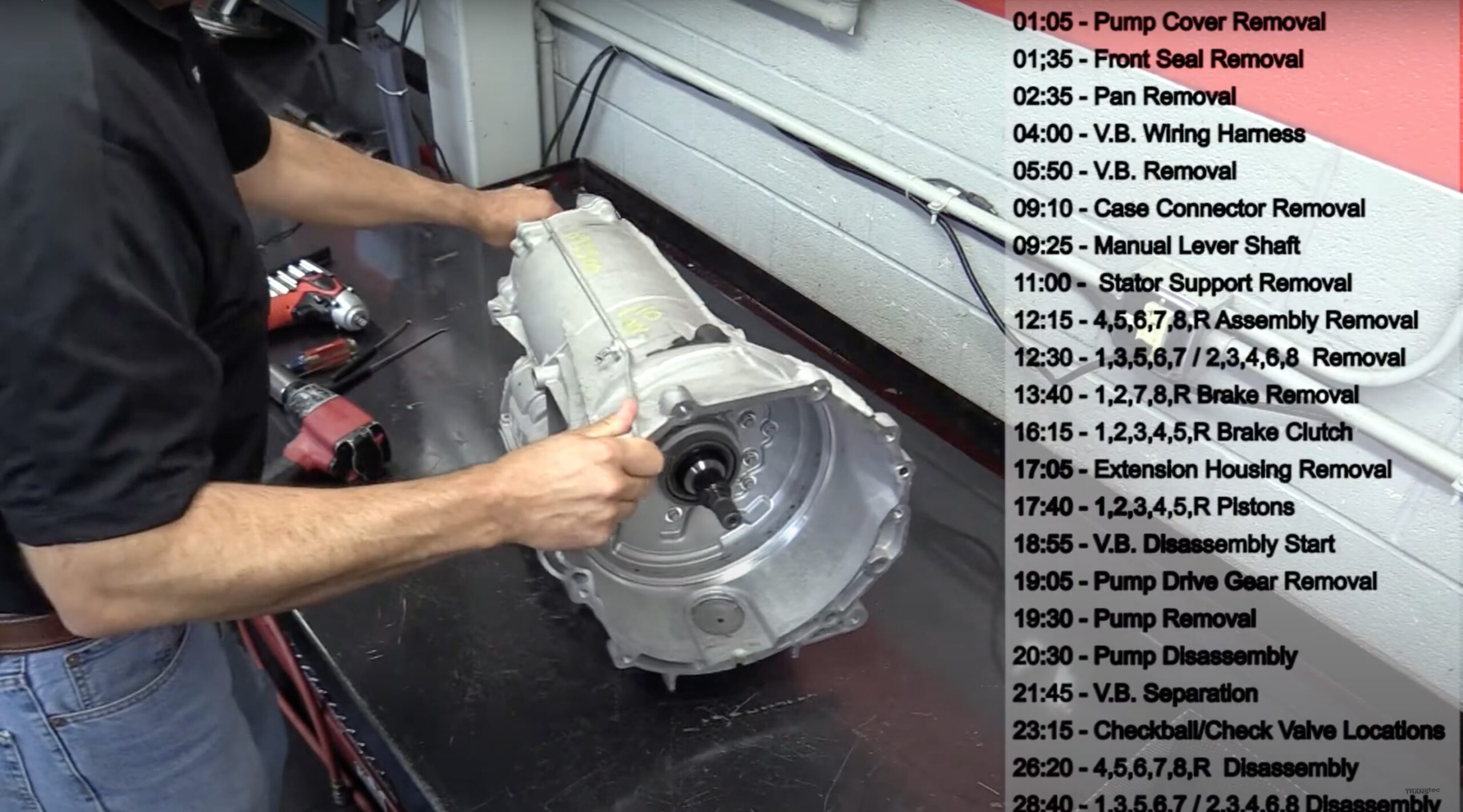 Video: General Motors 8L45 8-Speed Automatic Transmission Teardown
