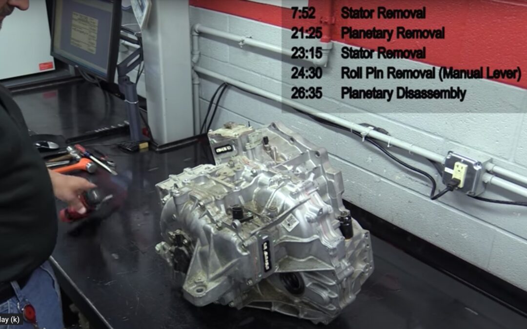 Video: Toyota P314 eCVT Transmission Teardown